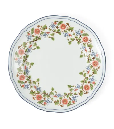 Cabana Magazine X Ginori 1735 Porcelain Martina Dessert Plate In Multi