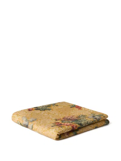 Cabana Peonia Linen Tablecloth In Multi