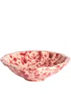 Cabana Small Speckled Ceramic Bowl (19cm) In Pink