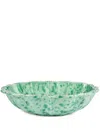 Cabana Speckled Ceramic Serving Bowl In 绿色