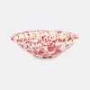Cabana Tableware Burgundy Uni In Burgundy