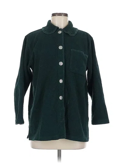 Pre-owned Cabela's Cardigan Sweater In Blue