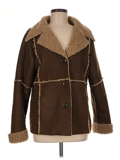 Pre-owned Cabela's Coat In Brown