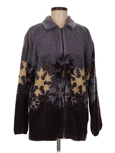 Pre-owned Cabela's Fleece Jacket In Gray