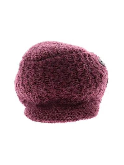 Pre-owned Cabela's Hat In Burgundy