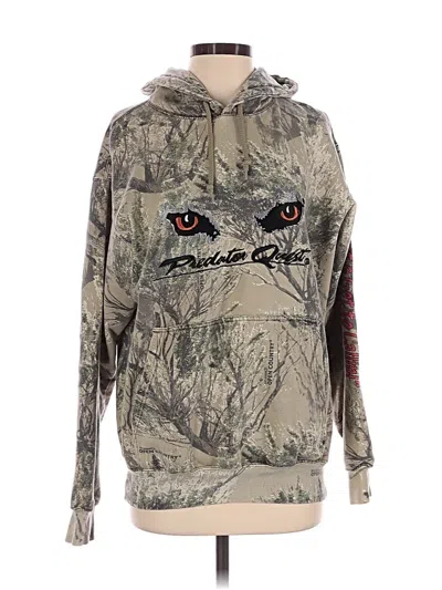 Pre-owned Cabela's Pullover Hoodie In Tan