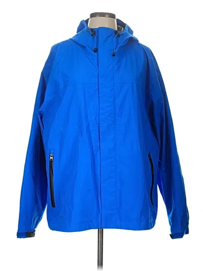 Pre-owned Cabela's Raincoat In Blue