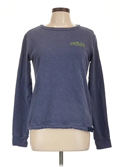 Pre-owned Cabela's Sweatshirt In Blue