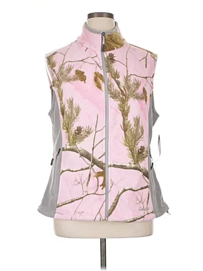 Pre-owned Cabela's Vest In Pink
