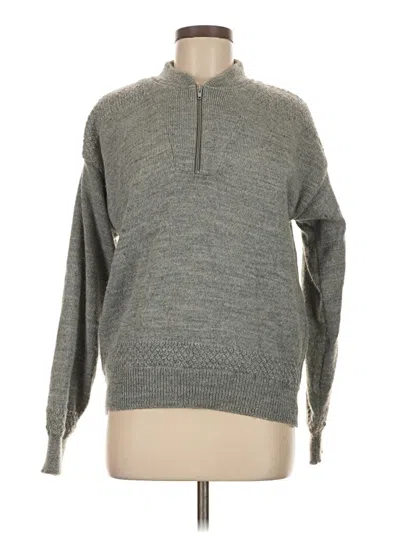 Pre-owned Cabela's Wool Pullover Sweater In Gray