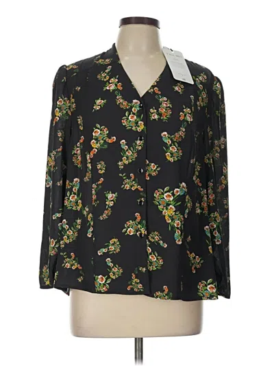 Pre-owned Cabi 3/4 Sleeve Blouse In Black
