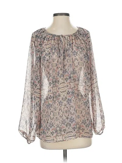 Pre-owned Cabi 3/4 Sleeve Blouse In White