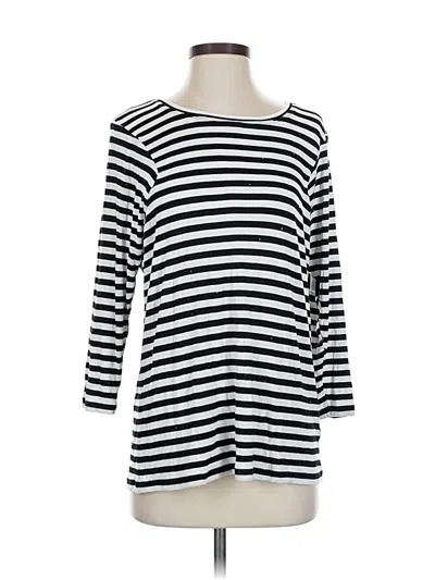 Pre-owned Cabi 3/4 Sleeve T-shirt In Black