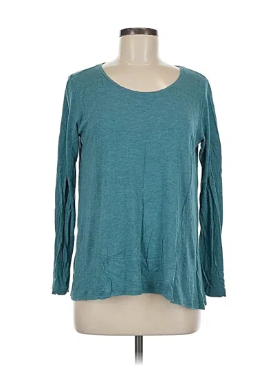 Pre-owned Cabi 3/4 Sleeve T-shirt In Blue