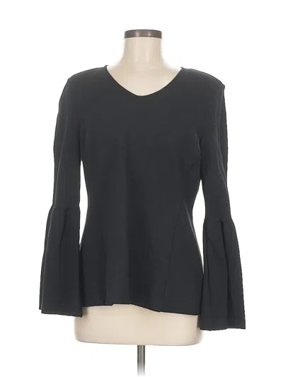 Pre-owned Cabi 3/4 Sleeve T-shirt In Gray