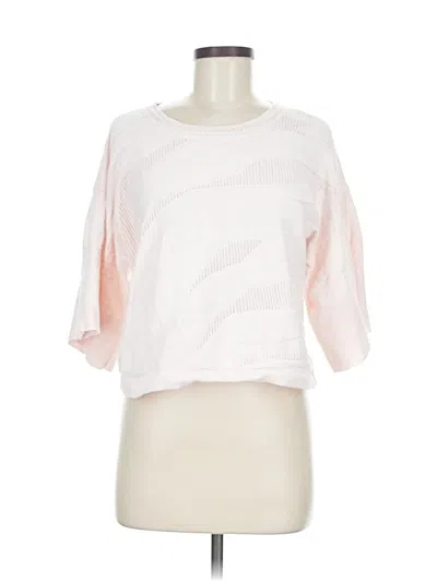 Pre-owned Cabi 3/4 Sleeve T-shirt In Pink