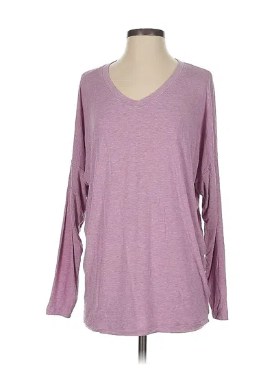Pre-owned Cabi 3/4 Sleeve T-shirt In Purple