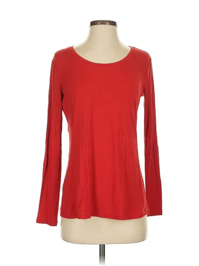 Pre-owned Cabi 3/4 Sleeve T-shirt In Red