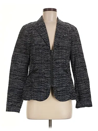 Pre-owned Cabi 3/4 Sleeve Top Gray Square Neckline Tops