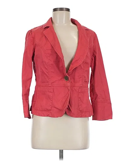 Pre-owned Cabi 3/4 Sleeve Top Red Square Neckline Tops