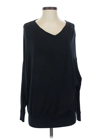 Pre-owned Cabi 3/4 Sleeve T-shirt In Black