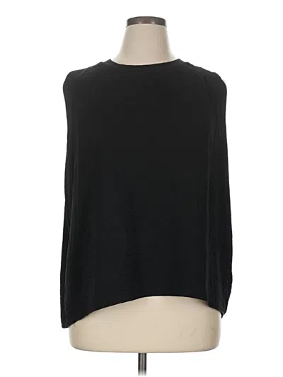Pre-owned Cabi 3/4 Sleeve T-shirt In Black