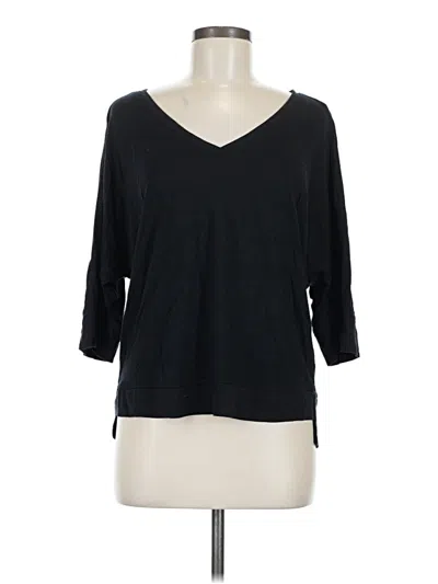 Pre-owned Cabi 3/4 Sleeve T-shirt In Black
