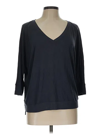 Pre-owned Cabi 3/4 Sleeve T-shirt In Black