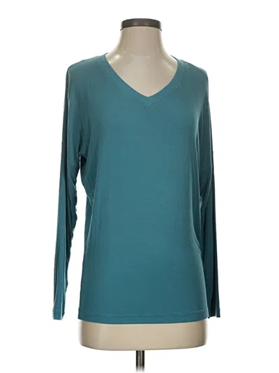 Pre-owned Cabi 3/4 Sleeve T-shirt In Blue