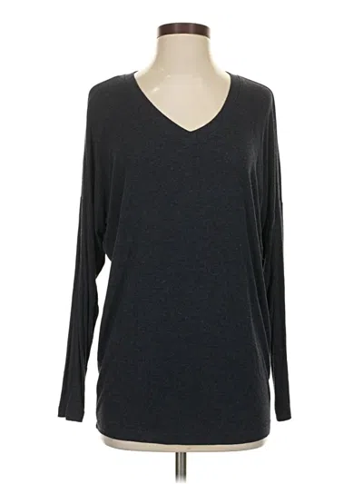 Pre-owned Cabi 3/4 Sleeve T-shirt In Gray