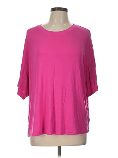 Pre-owned Cabi 3/4 Sleeve T-shirt In Pink