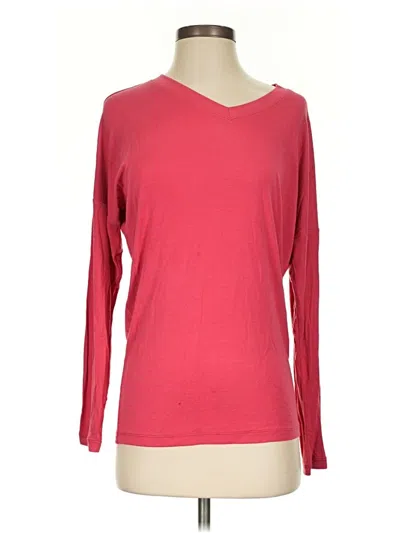 Pre-owned Cabi 3/4 Sleeve T-shirt In Red