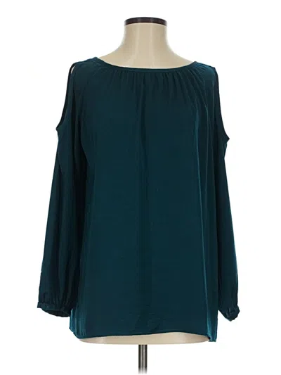 Pre-owned Cabi 3/4 Sleeve T-shirt In Teal