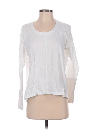 Pre-owned Cabi 3/4 Sleeve T-shirt In White