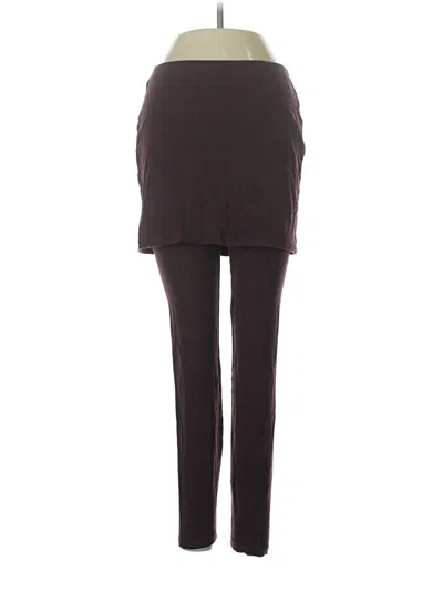 Pre-owned Cabi Active Pants In Burgundy