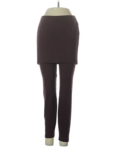 Pre-owned Cabi Active Pants In Burgundy