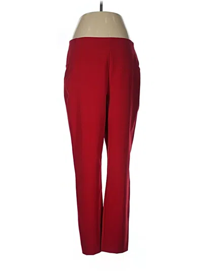 Pre-owned Cabi Active Pants In Red