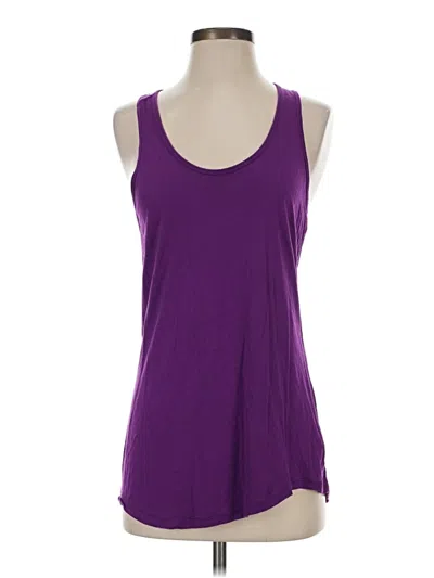 Pre-owned Cabi Active Tank Top In Purple