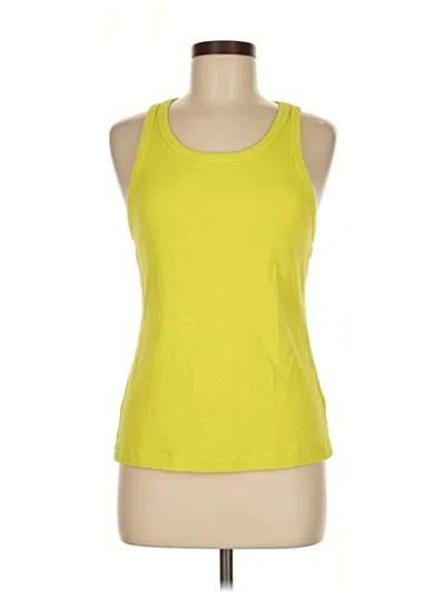 Pre-owned Cabi Active Tank Top In Yellow