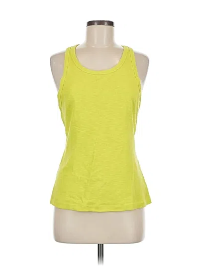 Pre-owned Cabi Active Tank Top In Yellow