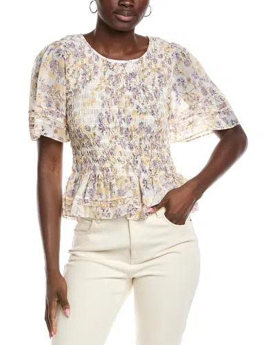 Cabi Angel Top In Neutral