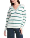 Cabi Arena V-neck Pullover In White