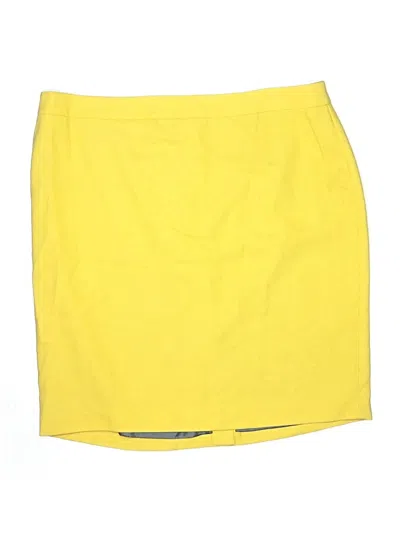 Pre-owned Cabi Athletic Shorts In Yellow