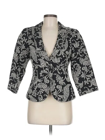 Pre-owned Cabi Blazer Jacket In Black