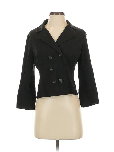 Pre-owned Cabi Blazer Jacket In Black