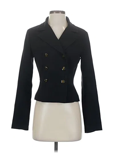 Pre-owned Cabi Blazer Jacket In Black