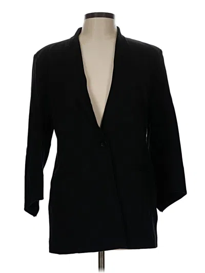 Pre-owned Cabi Blazer Jacket In Black