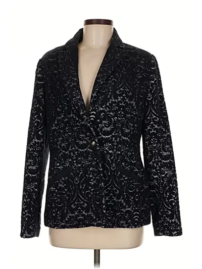 Pre-owned Cabi Blazer Jacket In Black