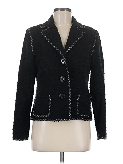 Pre-owned Cabi Blazer Jacket In Black