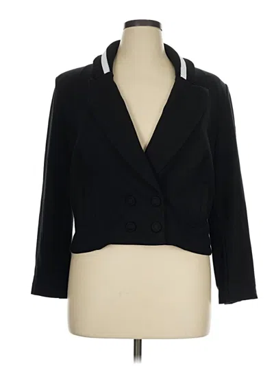 Pre-owned Cabi Blazer Jacket In Black